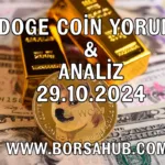 29 Ekim Dogecoin fiyat analizi Dogecoin destek direnç seviyeleri